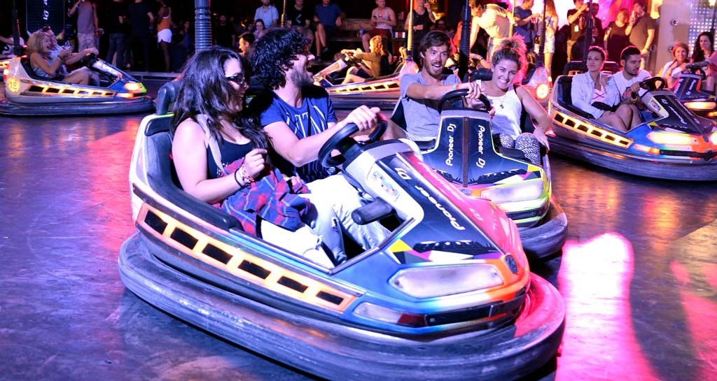 dodgem cars
